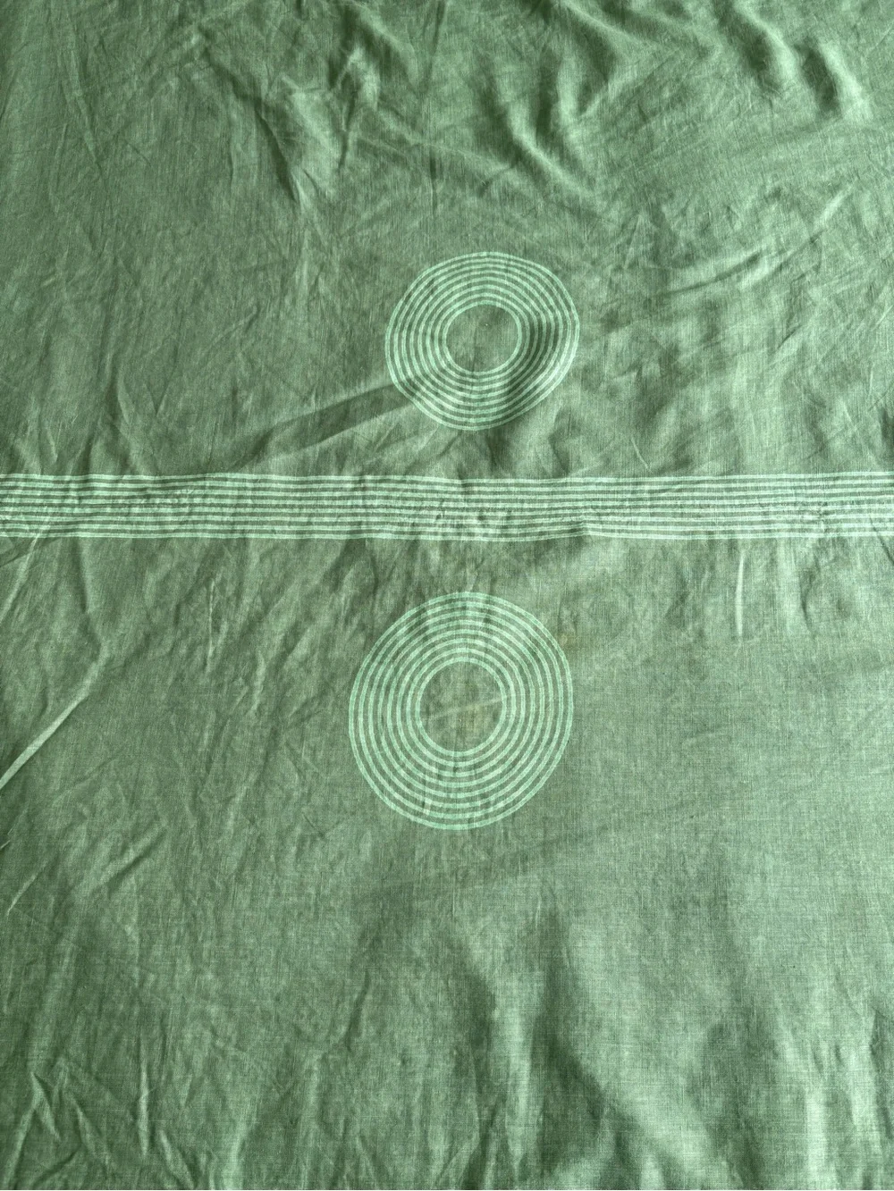 Rate Block Shop Textiles Los Angeles Queen Sage Linen Duvet Cover